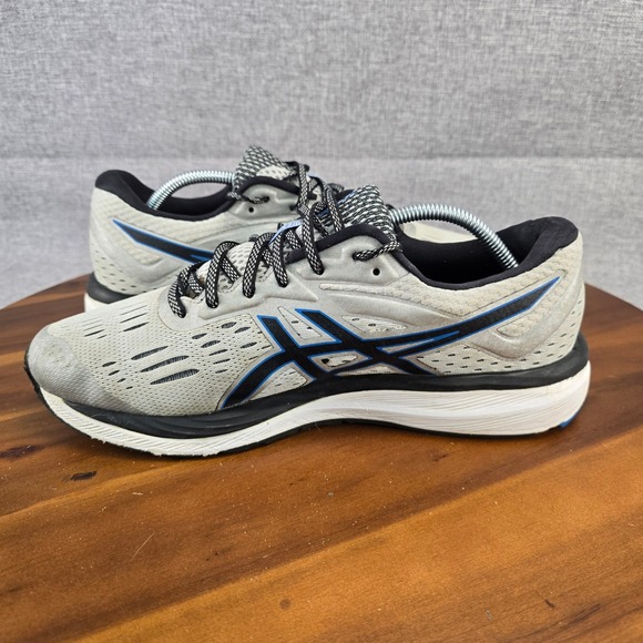 ASICS Gel Cumulus 20 Wide Mens Running Shoes Gray Blue Athletic Sneakers Sz 10.5 - Picture 7 of 15